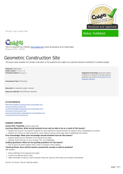 Geometric Construction Site
