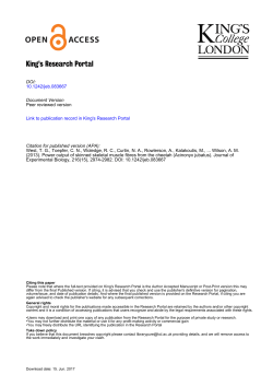 King`s Research Portal