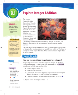 Explore Integer Addition