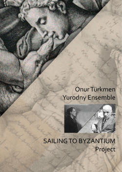 sailing to byzantium