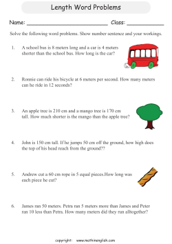 Length Word Problems