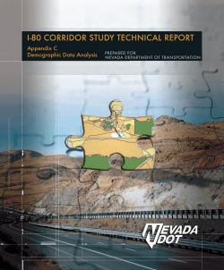 Appendix C - Nevada Department of Transportation