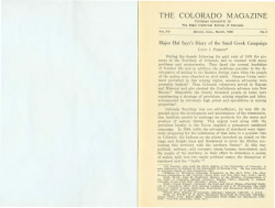 Colorado Magazine Vol. 15 No. 2 (March 1938)