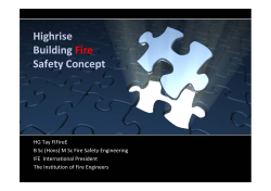 Highrise Building Fire Safety Concept