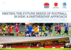 To view the Future Needs of Football document click