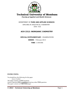 Technical University of Mombasa