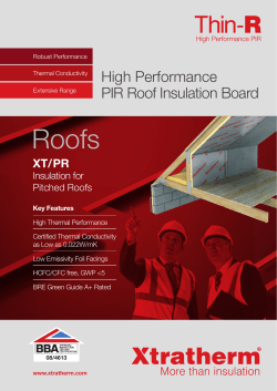 Xtratherm Roof Thin-R