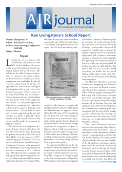 Dec - The Association of Jewish Refugees