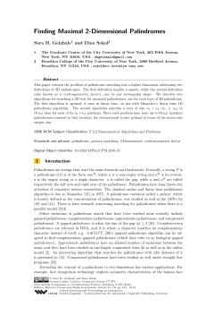 LIPIcs-CPM-2016-19 - DROPS