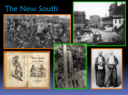 The New South