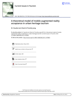 A theoretical model of mobile augmented reality acceptance in