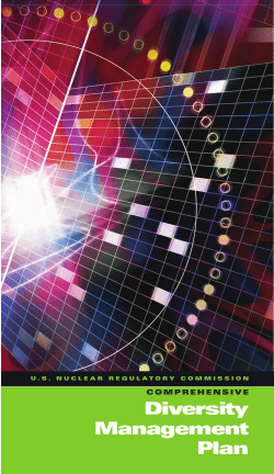 COMPREHENSIVE Diversity Management Plan