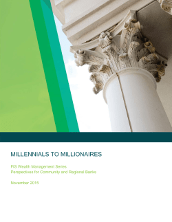 Millennials to Millionaires
