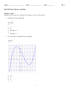 Test1 Review for Final