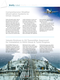 Comprehensive Weather Observation Systems to Oman