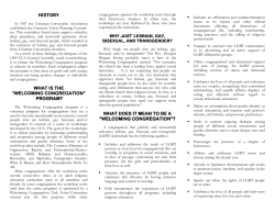 HISTORY WHAT IS THE WHAT IS THE &ldquo;WELCOMING