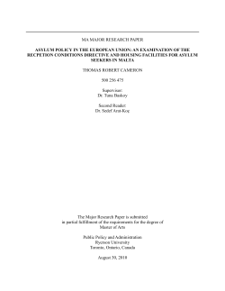 ma major research paper asylum policy in the european
