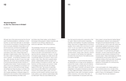 Daniel Birnbaum`s essay - E-Flux