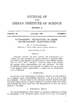 this PDF file - Journal of the Indian Institute of Science