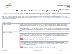 Understanding Persuasive Techniques