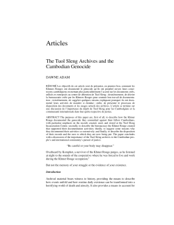 Articles - Archivaria