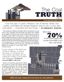 The Coal - RePower Madison