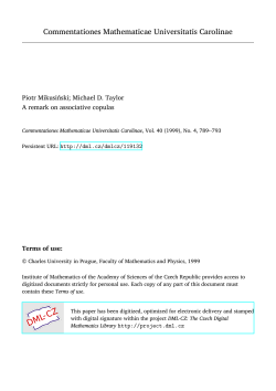 A remark on associative copulas