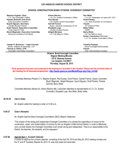 Minutes - laschools.org