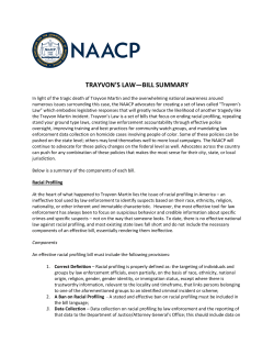 TRAYVON`S LAW—BILL SUMMARY