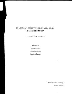 FINANCIAL ACCOUNTING STANDARDS BOARD STATEMENT NO