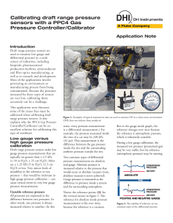 Calibrating draft range pressure sensors with a