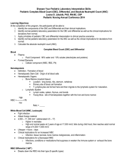 Sharpen Your Pediatric Laboratory Interpretation Skills