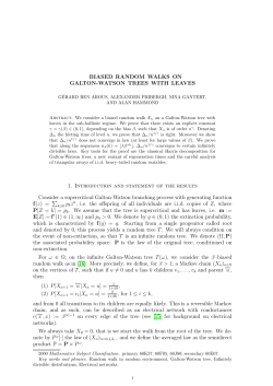 Biased random walks on Galton-Watson trees with