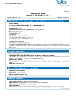 Safety Data Sheet · Trade name: 140