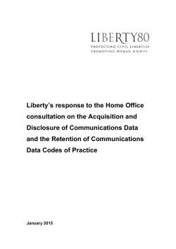 our response to the Home Office consultation
