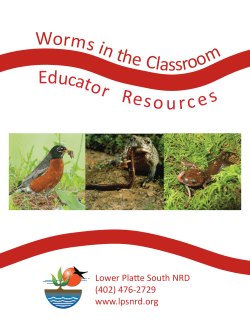 Teacher Packet - Lower Platte South NRD