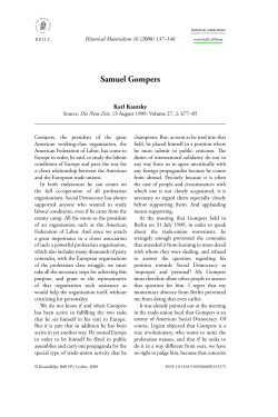 Samuel Gompers - Marxists Internet Archive