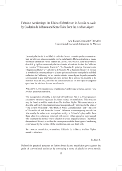 Fabulous Awakenings: the Ethics of Metafiction in