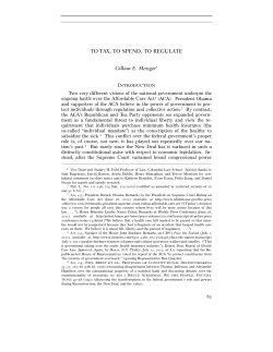 to tax, to spend, to regulate