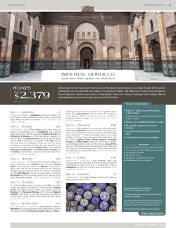 8 days imperial morocco - Gateways International