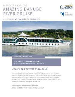 amazing danube river cruise - Chamber of Commerce