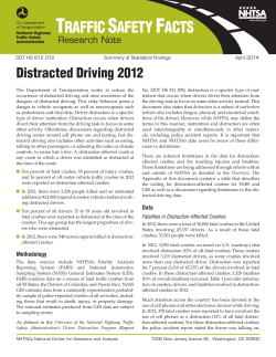 Distracted Driving | NHTSA