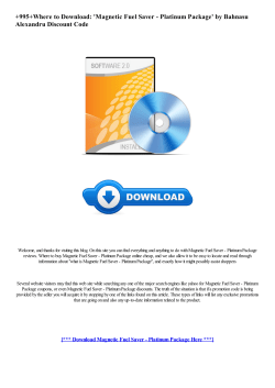 Magnetic Fuel Saver - Platinum Package