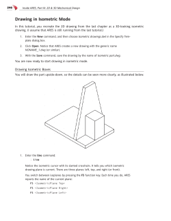 Drawing in Isometric Mode