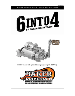 baker 6-into-4 installation instructions