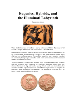 Eugenics, Hybrids, and the Illuminati Labyrinth