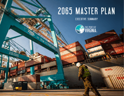 2065 master plan - Port of Virginia