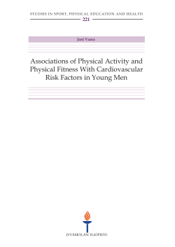 Associations of Physical Activity and Physical Fitness With
