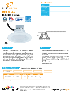DRT-8-LED - Deco Lighting