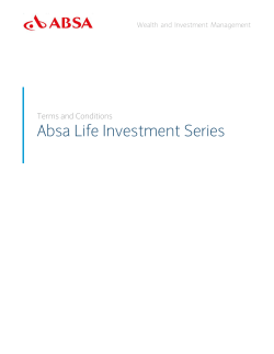 Absa Life Investment Series - Absa | Wealth And Investment